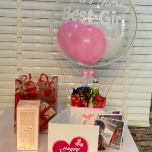 Balloon treat box/picture cards/custom card/perfume