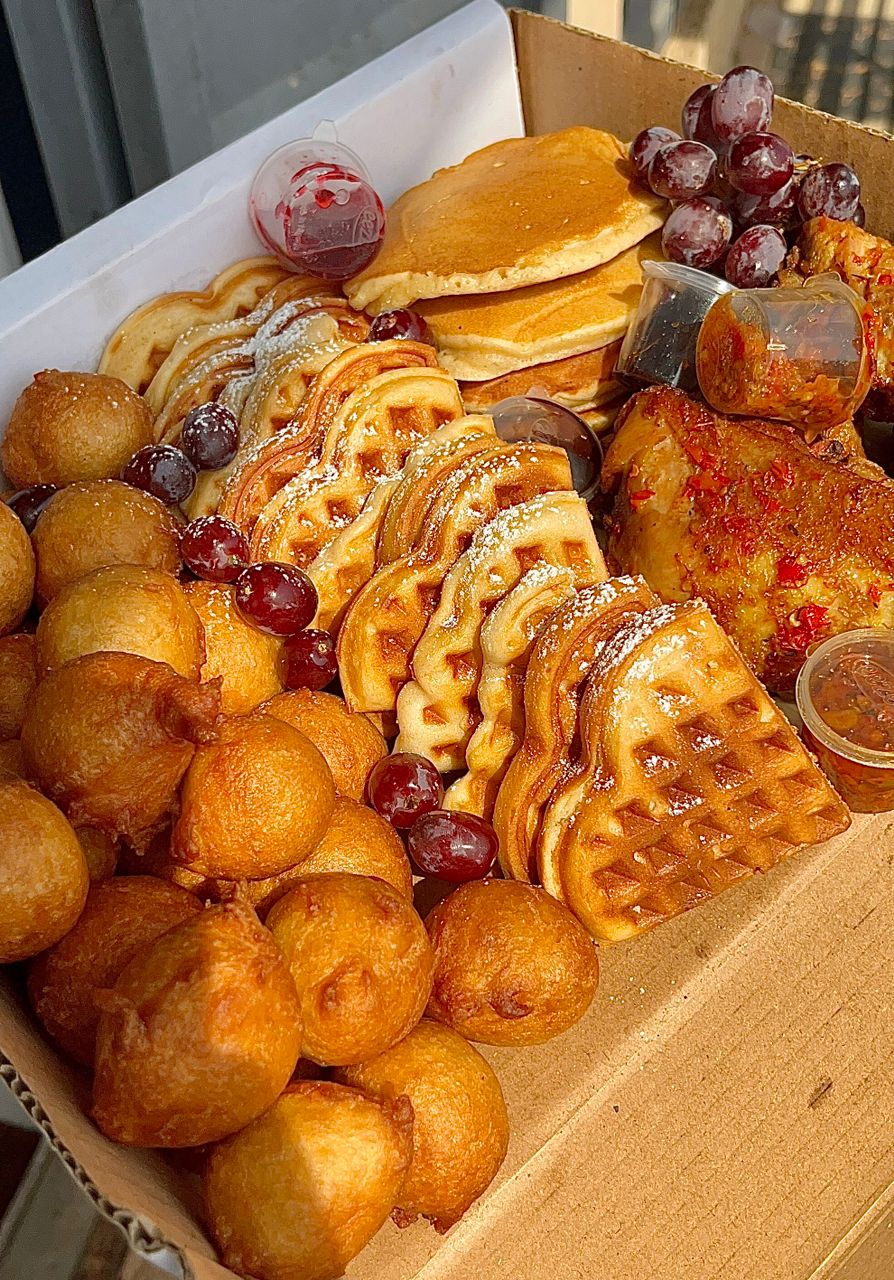 Large Waffles platter