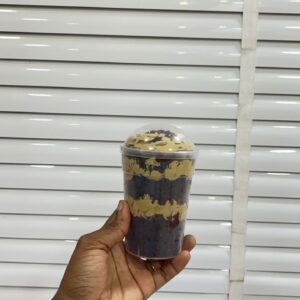 Small cup cake parfait