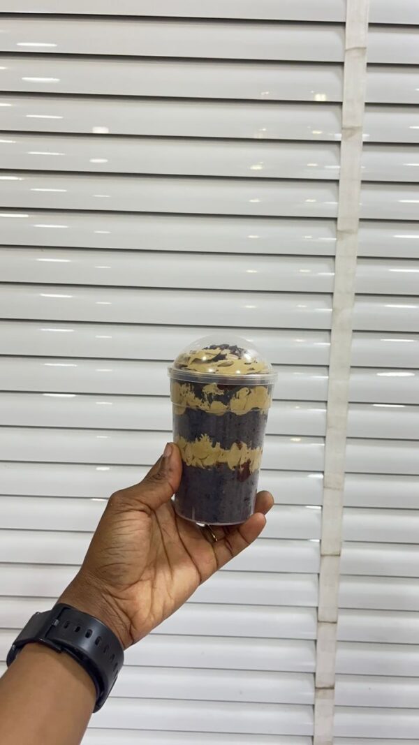 Small cup cake parfait